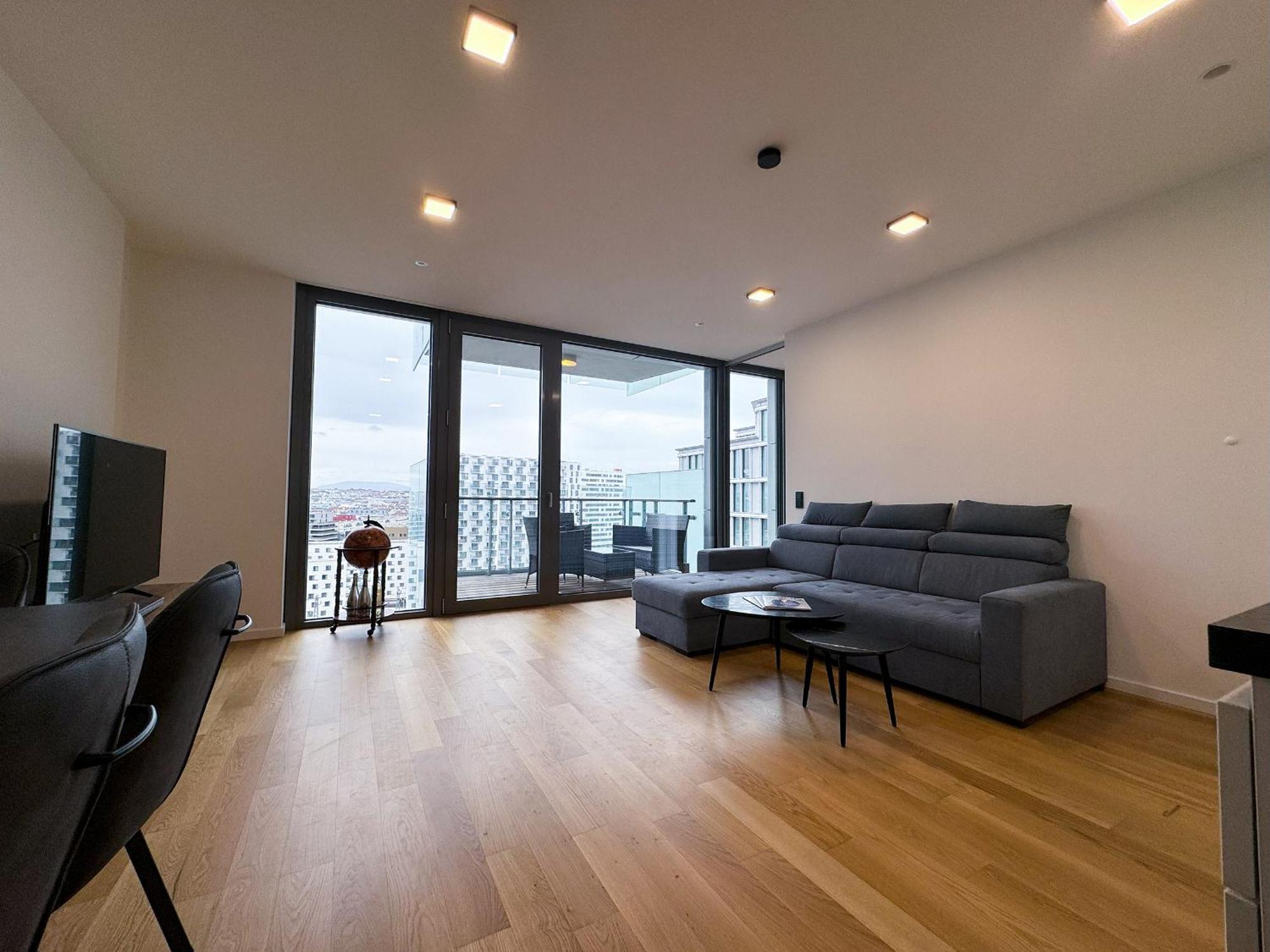 Luxus-Apartment Mit Weitblick Vienna Esterno foto